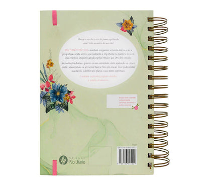 Planner Devocional Meu Plano Com Deus Permanente - Capa Refúgio