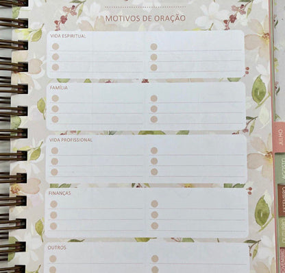 Planner Devocional Meu Plano Com Deus Permanente - Capa Refúgio