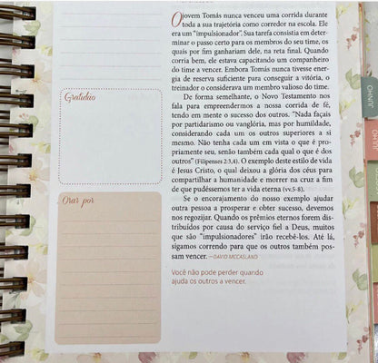 Planner Devocional Meu Plano Com Deus Permanente - Capa Refúgio