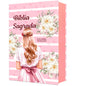 Bíblia Sagrada NVA - Letra Grande - Textos Coloridos - Capa Dura Menina Rosa