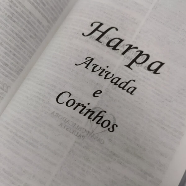 Bíblia Sagrada | ARC Slim | Capa Dura Rosas | Harpa e Corinhos
