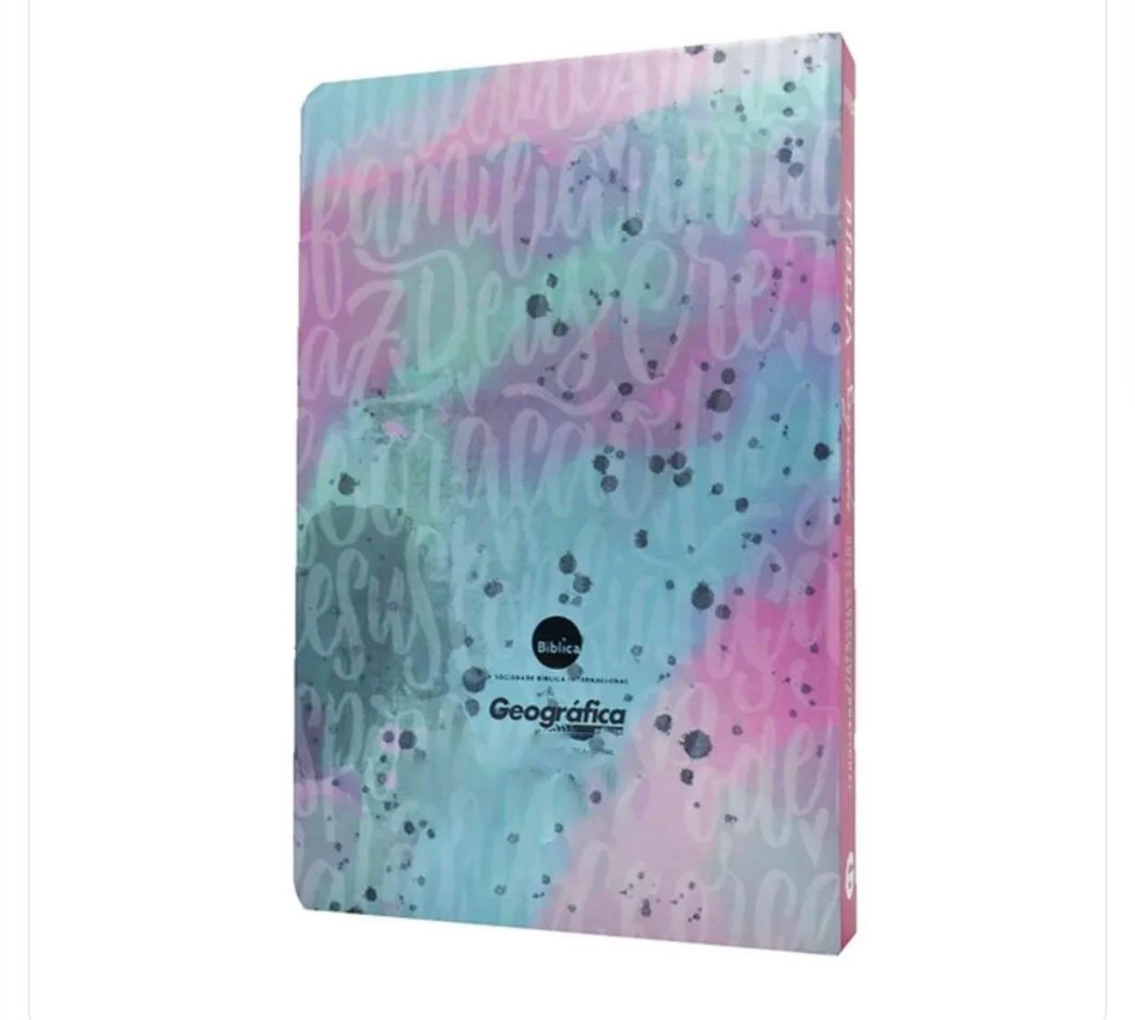 Bíblia Sagrada Nvi | Capa Dura | Flor Artística