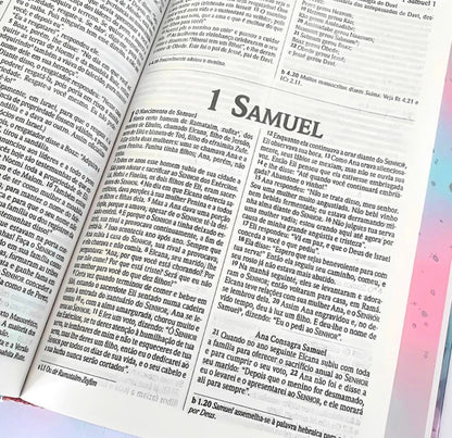 Bíblia Sagrada Nvi | Capa Dura | Flor Artística