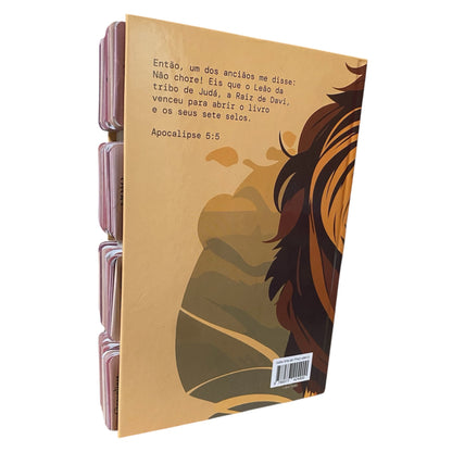 Bíblia Sagrada Capa Leão Abas  | NVI | Letra Normal | Capa Dura