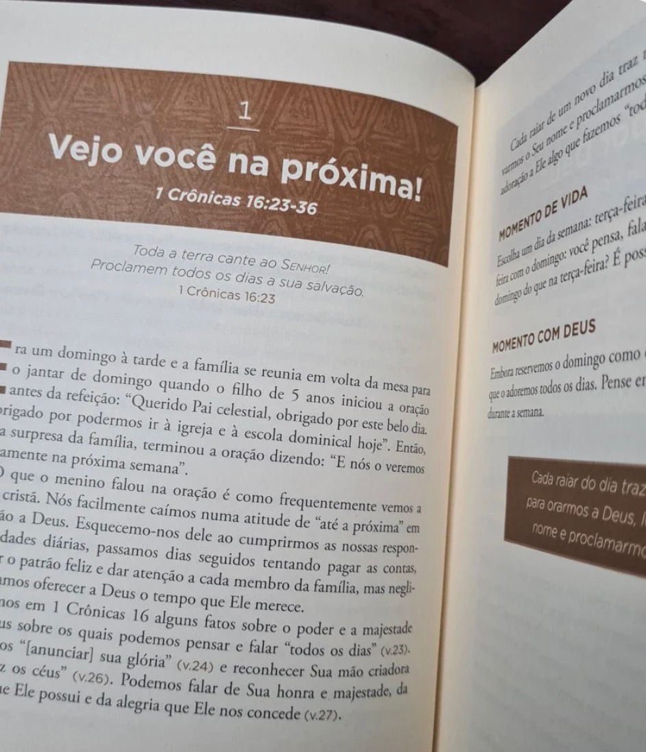 Devocional Momentos com Deus | Para Homens