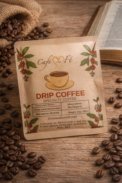 Drip Coffee Café com Fé – Tempo com Deus