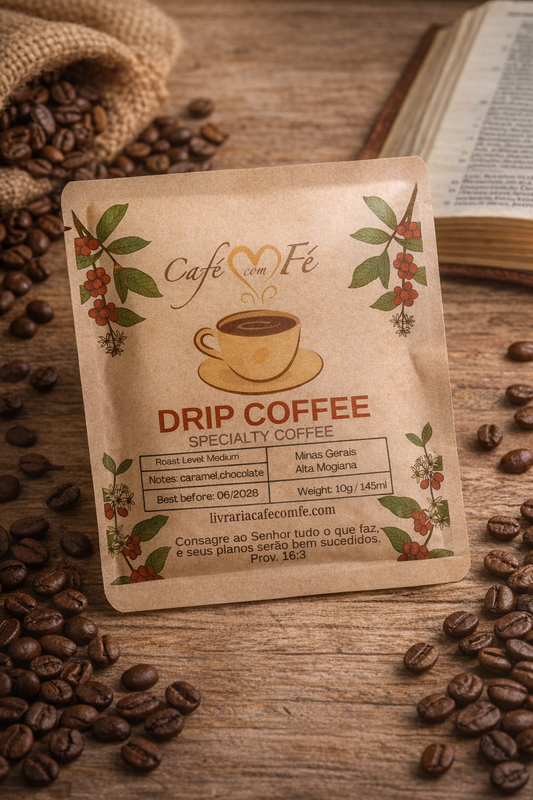 Drip Coffee Café com Fé – Tempo com Deus