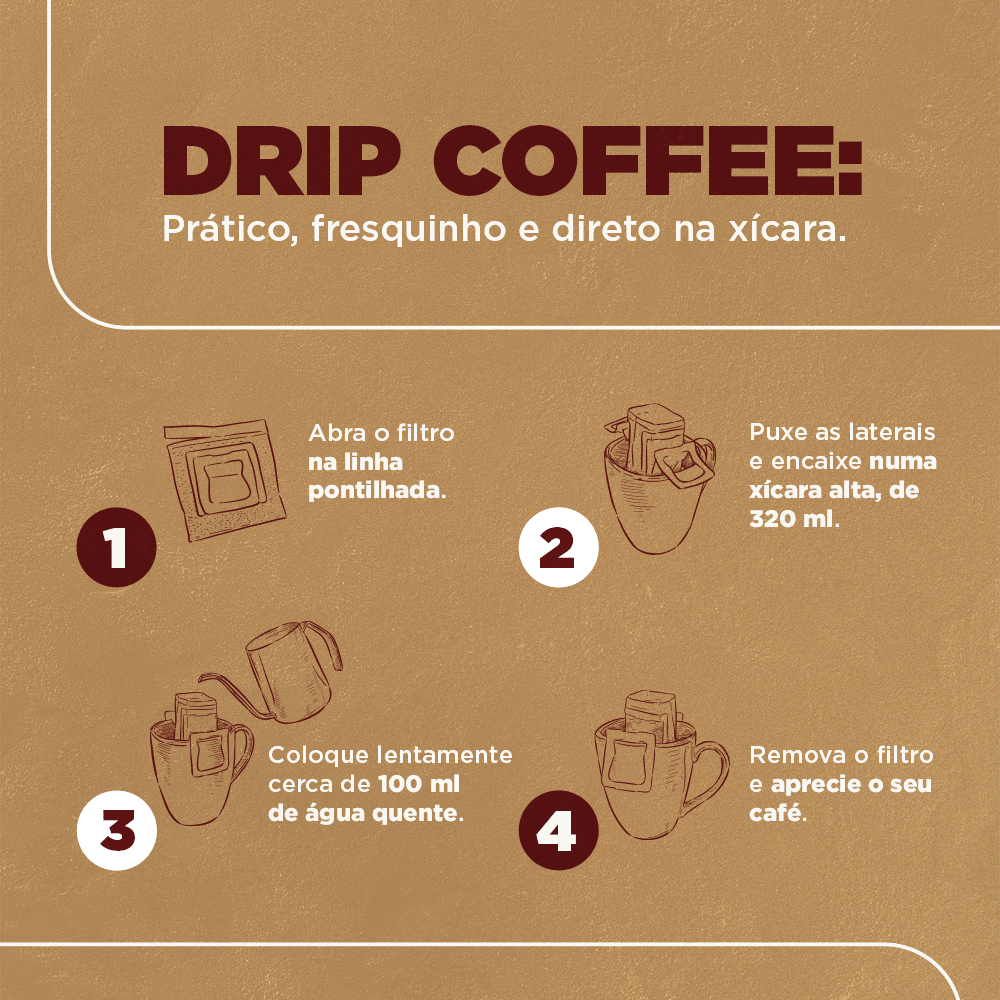 Drip Coffee Café com Fé – Tempo com Deus