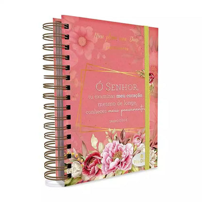 Planner Devocional Pão Diário Meu Plano Com Deus Permanente - Capa Intimidade