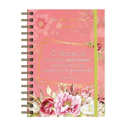 Planner Devocional Pão Diário Meu Plano Com Deus Permanente - Capa Intimidade