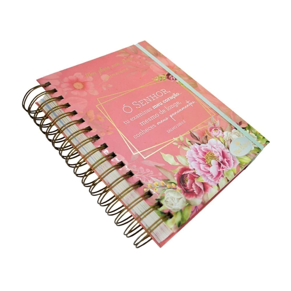 Planner Devocional Pão Diário Meu Plano Com Deus Permanente - Capa Intimidade