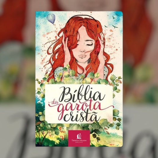 Biblia da Garota Crista | NTLH | Capa Aquarela