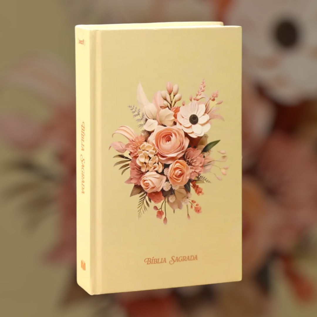 Biblia Buque de Flores | ACF | Letra Normal | Capa Dura