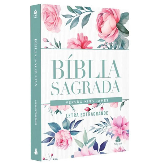 Bíblia Sagrada King James | Letra Extra Grande | Capa Dura Modelo Vida