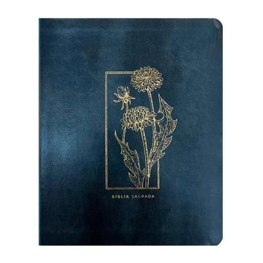 Bíblia Mulheres | Viviane Martinello | NVT | Espaço Para Anotações | Capa Luxo Floral Grafite