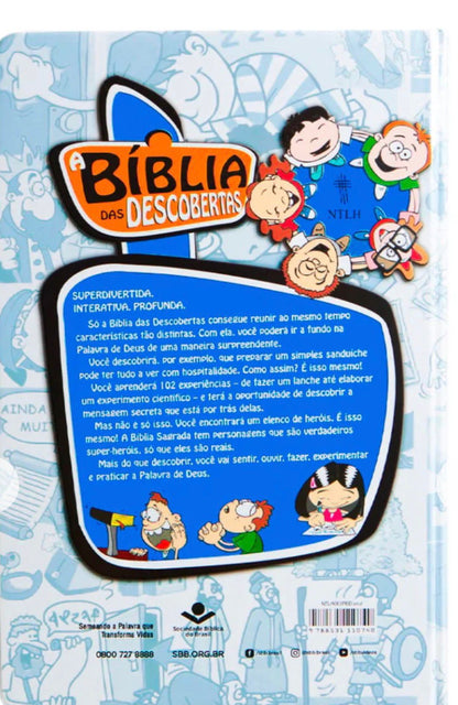 A Bíblia das Descobertas | Letra Normal | NTLH | Meninos