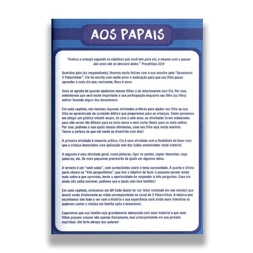 Devocional 3 Palavrinhas