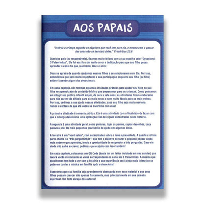 Devocional 3 Palavrinhas