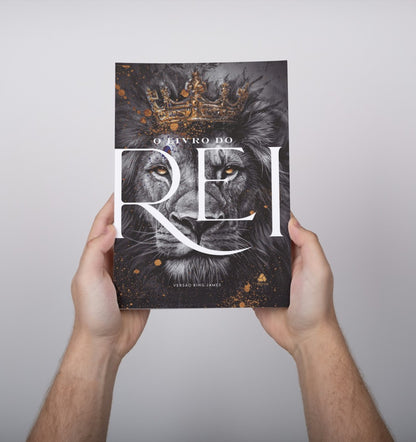 Bíblia King James - O Livro do Rei - Capa dura - Compacta