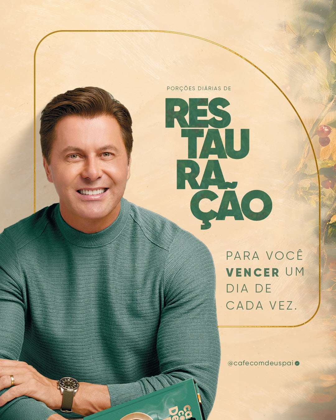 Café com Deus Pai 2027 - Porcão diária de restauração