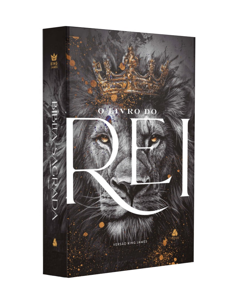 Bíblia King James - O Livro do Rei - Capa dura - Compacta