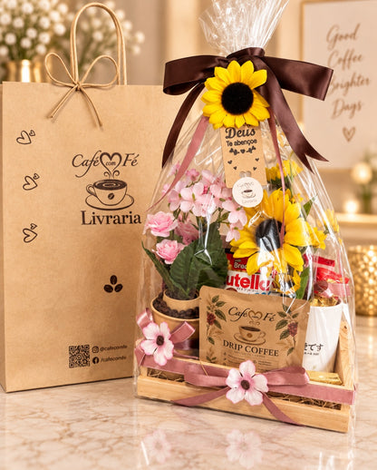 Coffee with Faith Basket