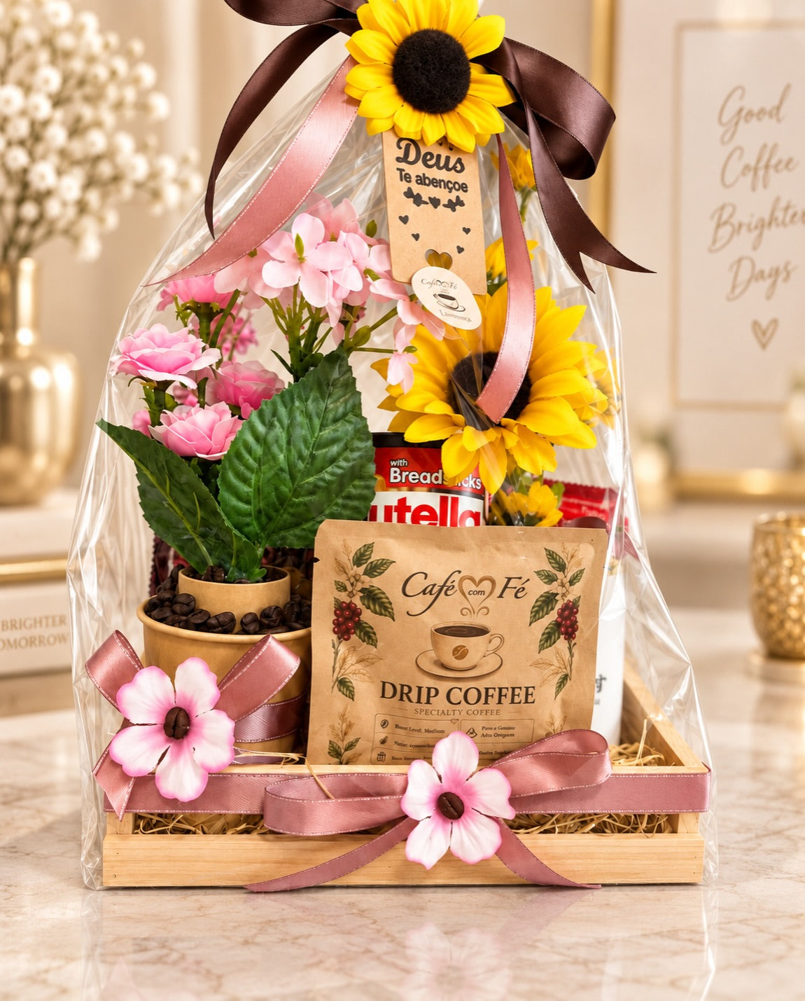 Coffee with Faith Basket