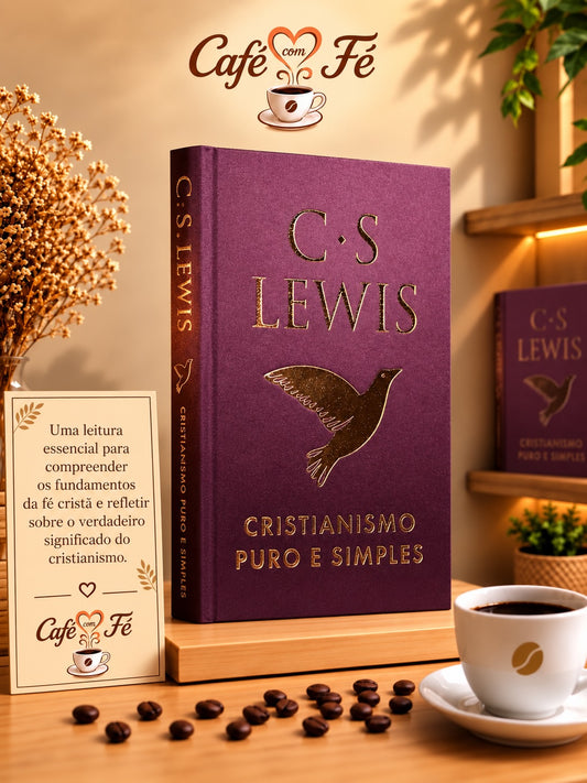Cristianismo Puro e Simples | C. S. Lewis | Edição Deluxe | Capa em Tecido e Caixa Magnética