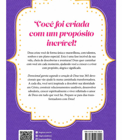 Devocional Garota segundo o coração de Deus